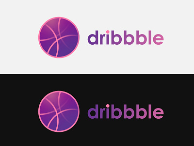 dribbble 2d ball brand branding dribbble icon illustraor illustration logo new brand ui ux vector visions
