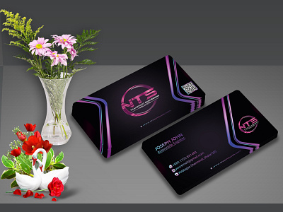 Modern business card design