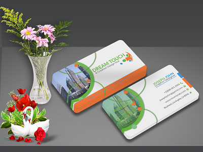 Real estate agent business cards