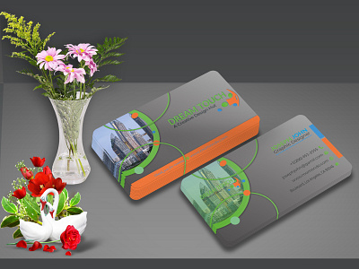 Real estate agent business card