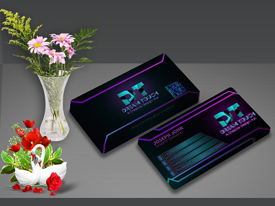 Modern elegant business card design