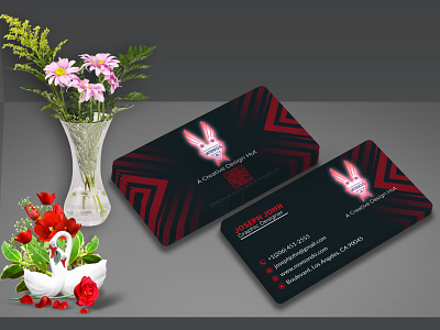 Modern business card design BC63 stationery design