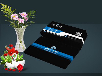 Professional business card design stationery design