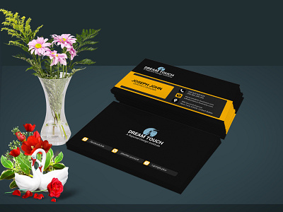 Professional business card design stationery design