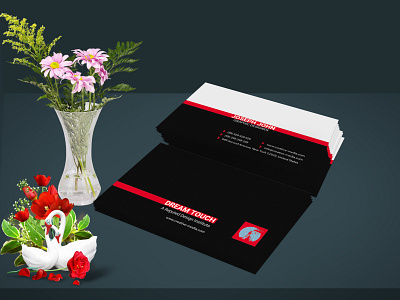 Custom business card design stationery design