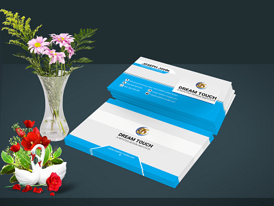 Professional business card design stationery design