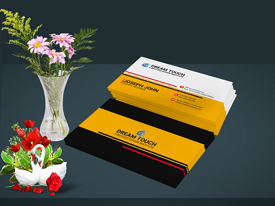 Professional business card design stationery design