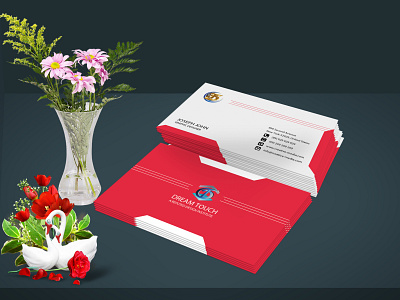 Professional business card design stationery design