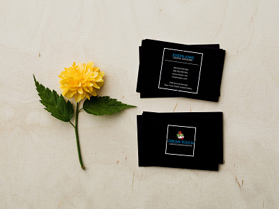 Modern photography business cards