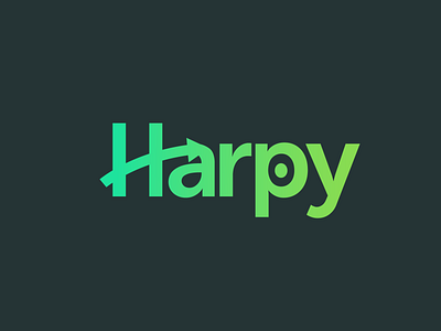 Harpy branding graphic design illustration logo typography