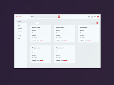 Dashboard ui design