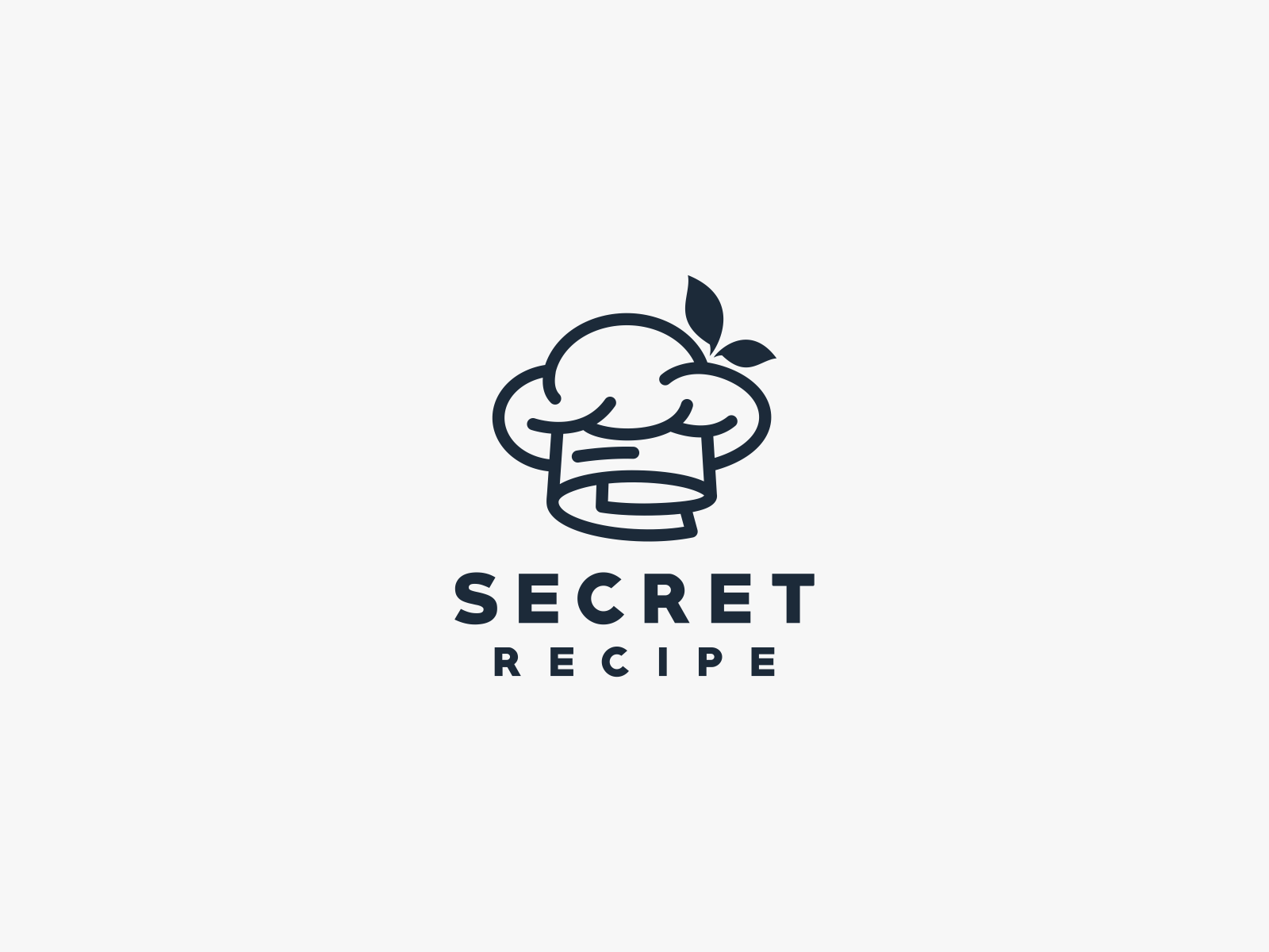 Secret Recipe Logo Design By Jeremy Std On Dribbble