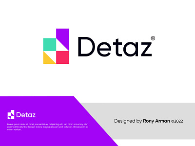 Detaz logo design