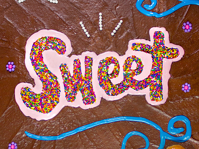 Sweet - food typography food food typography photography sweet