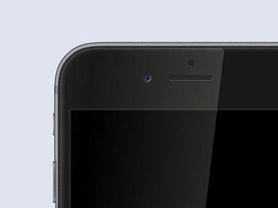 Space Grey iPhone 6 Mock up