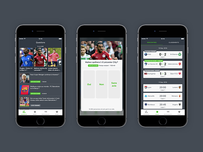 Football App android app design football ios iphone iterface ui ux