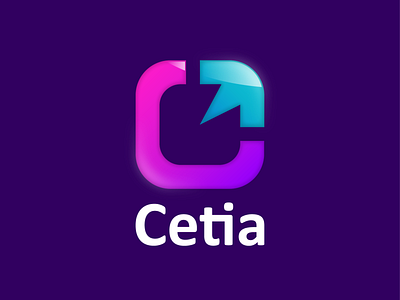 Logo design for Cetia creative solutions agency graphic design logo