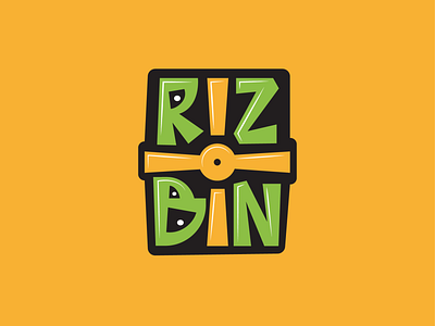 Logo design for Rizbin-group game platform graphic design logo