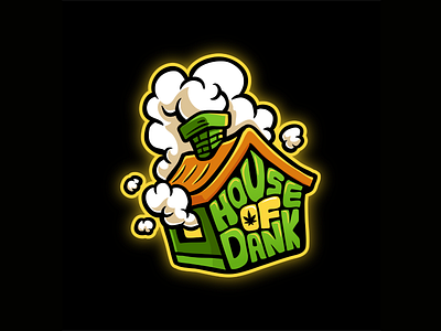 House of Dank Logo Design