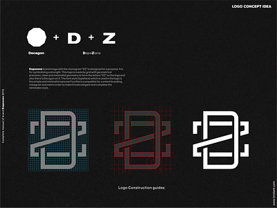 dopezone.id logo apparel brand identity branding culture decagon dopezone dz hypebeast instagram logo logodesign streetwear web zone
