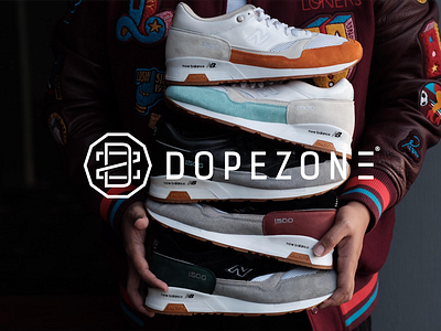 dopezone mockup brand identity branding branding concept design logodesign logogram logos logotype mockups shoes app sneaker ui web