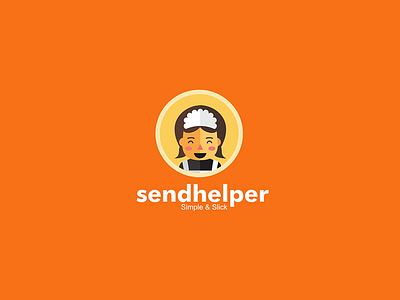 sendhelper logo apps appstore brand identity branding concept clean icon logo logodesign send sendhelper singapore