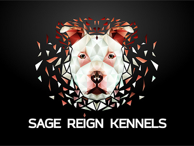 Sage Reign Kennels Logo 2 Designed By alinaqidesigner