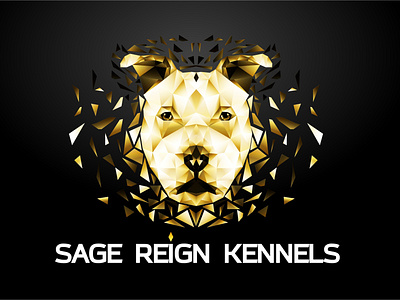 Sage Reign Kennels Logo 3 Designed By alinaqidesigner