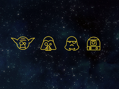 Starwars Icons fun icon icons ndc2014 set star starwars stormtrooper