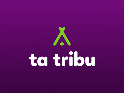 ta tribu - Logo brand family kids logo