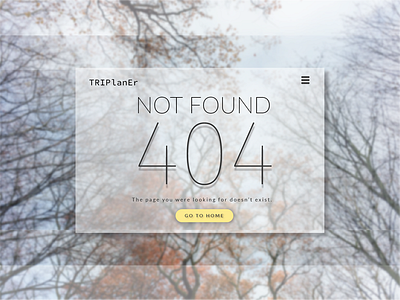 Daily UI Challenges - 404 Not Found