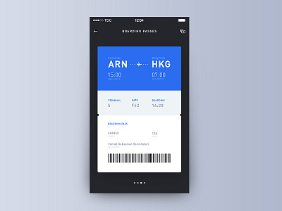 Day 008 - Boarding Pass