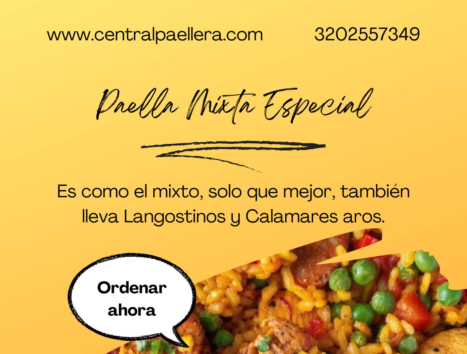 Paella Domicilio Bogota by Robert Burton on Dribbble