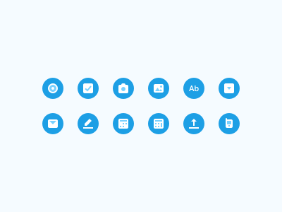 Builder Icons [wip] app flat icons interface simple ui web website