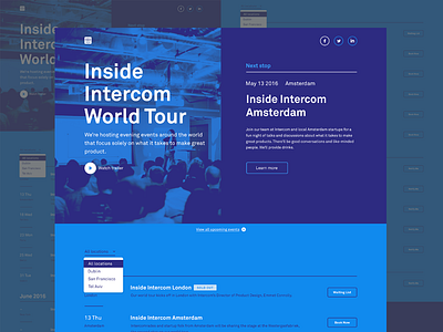 Inside Intercom World Tour