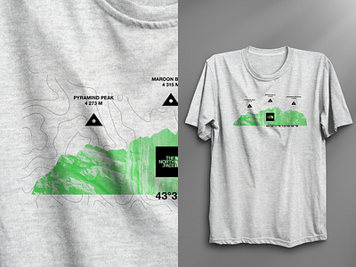 v1 apparel branding face hiking map mountains north outdoor shirt swag texture tshirt