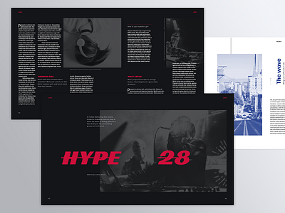 Layouts II culture editorial indesign layout magazine music photography print