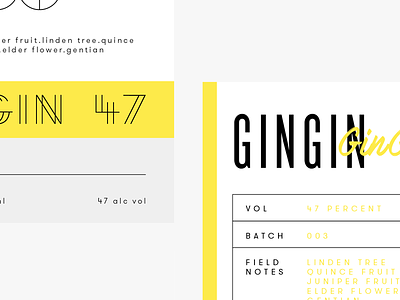 Gin labels [wip] alcohol bold branding clean gin identity label light line logo simple thin