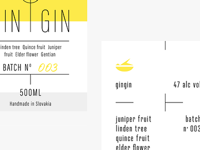 Gin labels 2 [wip] alcohol bold branding clean gin identity label light line logo simple thin