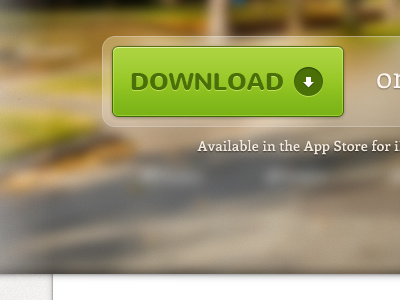 part of app landing page arrow button download green grey photography web website