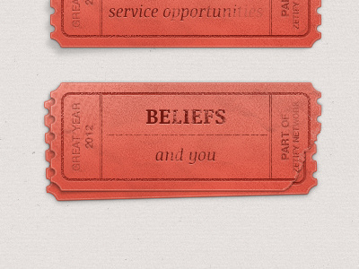 Ticket button element red retro ticket ui ux vintage web website