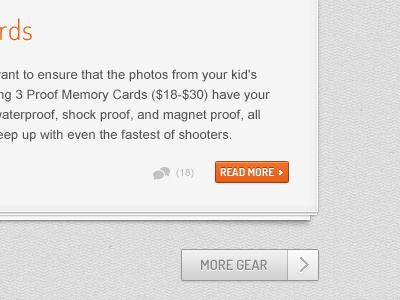 Read more blog button camera grunge header navigation photo photography post texture ui ux web website