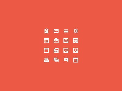 Smallicons 16 icon icons interface pack pictogram set small ui web website