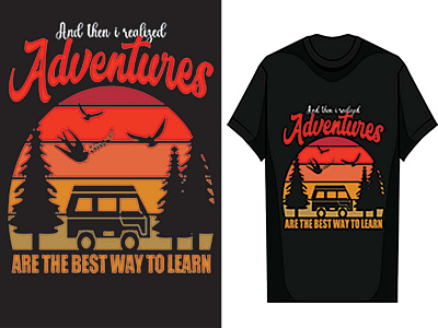 Adventure T Shirt Design