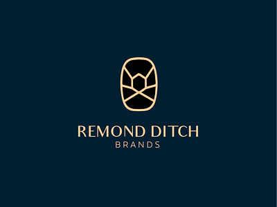 REMOND DITCH brandidentity branding design graphic design logo typography