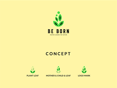 BE BORN Agriculture & Farming Logo
