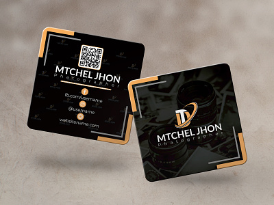 Square Size Business Card