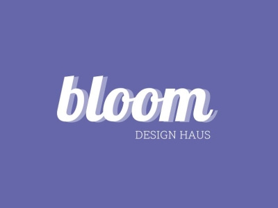 BLOOM DESIGN HAUS logo #veriperi animation branding design graphic design illustration interior architecture logo motion graphics pantone ui veriperi