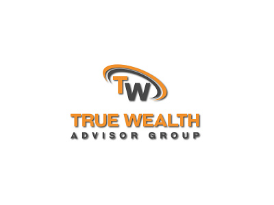 True Wealth advisor group logo design