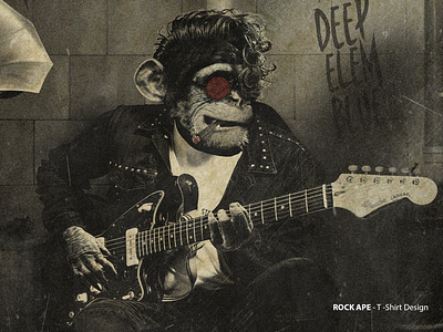 Rock Ape - Digital Artwork